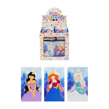 CARNET DE NOTES – MODÈLE : PRINCESSES EN PRÉSENTOIR (168 pcs.)