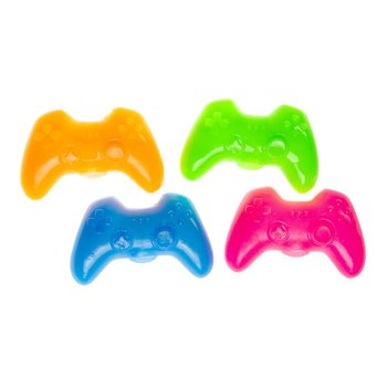 Manette Antistress Squeeze - Couleurs N&eacute;on Mix - en Pr&eacute;sentoir (12 pcs)