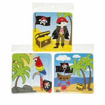 Mix de Puzzles Pirates - 14 x 14 cm (50 Pi&egrave;ces)