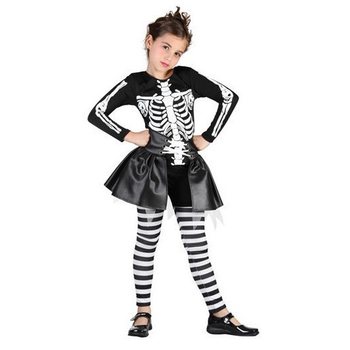 Costume de Squelette pour Enfants – Âge 7-9 Ans