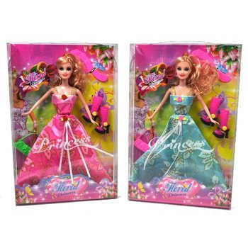 POUPÉE AVEC ACCESSOIRES - PRINCESSE DES FLEURS (2 pcs.)