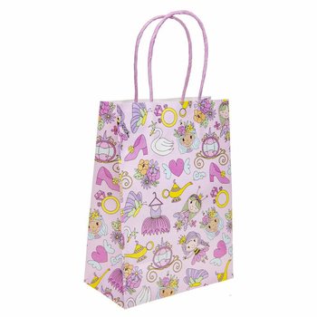 Sachets Cadeaux en Papier Princesse - 16x9x22 cm (12 pièces)