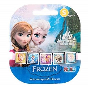 BRACELETS FROZEN AVEC 5 BRELOQUES INTERCHANGEABLES (24 pcs)