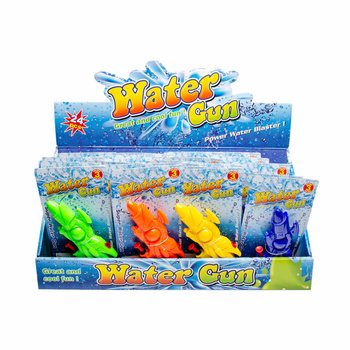 Pistolets &agrave; Eau sur Carte en Pr&eacute;sentoir (24 pcs)