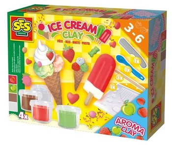 Set de Pâte à Modeler SES Glaces (4 Couleurs) (1 pièce)