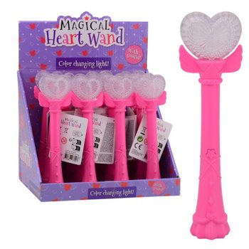 BAGUETTE MAGIQUE LUMINEUSE - AVEC SONS ET LUMI&Egrave;RES - EN PR&Eacute;SENTOIR (12 pcs)