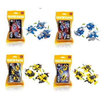 STAR WORLD - SACHETS CADEAUX AVEC BRIQUES DE JEU - (48 pcs)