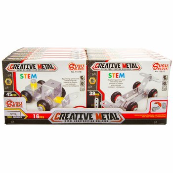 CONSTRUIRE VOTRE PROPRE VÉHICULE EN MÉTAL (16 pcs.)