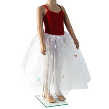 Robe Rouge et Blanche pour Enfants - Taille 8