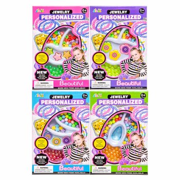 KIT CR&Eacute;ATION DE BRACELET EN PR&Eacute;SENTOIR (24 pcs)