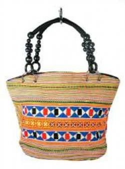 Réf: 97735 - Sac B-FAIR Beads avec perles noires (1 pc)