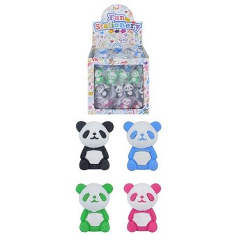 GOMMES MODÈLE : PANDAS EN PRÉSENTOIR (128 pcs)