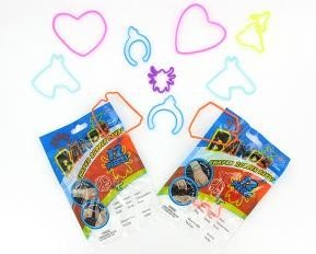 Bracelets Silly Bandz Fantaisie (12 pcs)