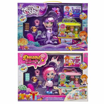 COFFRET DE JEU BOUTIQUE DE DONUTS AVEC POUP&Eacute;E ET ACCESSOIRES - BO&Icirc;TE CADEAU LUXE (1 pc)
