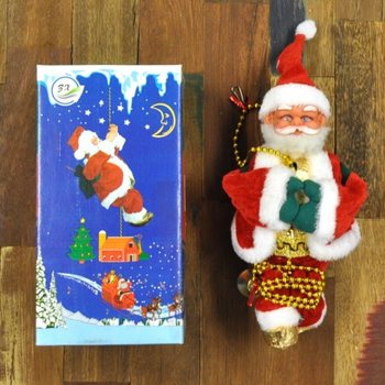 P&Egrave;RE NO&Euml;L GRIMPEUR AVEC MUSIQUE (2 pcs)