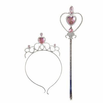 BAGUETTE DE PRINCESSE + DIAD&Egrave;ME SUR CARTE (12 pcs)