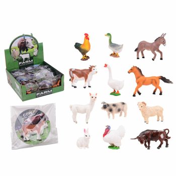 ANIMAL WORLD - Animaux de la Ferme en Pr&eacute;sentoir (36 pcs)