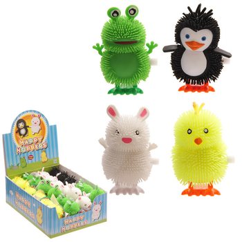 ANIMAUX À REMONTER HAPPY HOPPER EN PRÉSENTOIR (24 pcs)