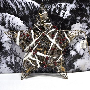 GRANDE &Eacute;TOILE DE NO&Euml;L LUMINEUSE D&Eacute;CORATIVE 45 CM (2 pcs.)