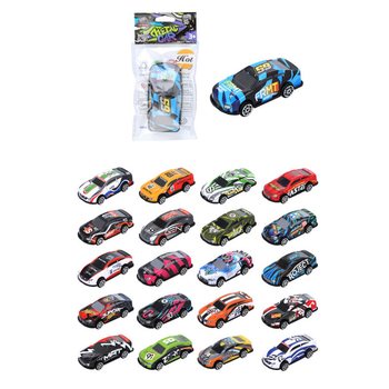 Voitures de Sport Pull Back - Couleurs Mixtes (24 pcs)