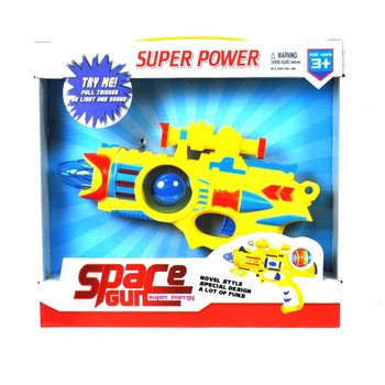 PISTOLET SPATIAL AVEC LUMIÈRE ET SON (2 pcs)