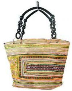 Réf: 97737 - Sac B-FAIR Beads Noir/Arc-en-ciel (1 pc)