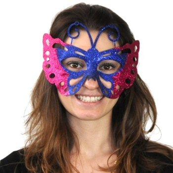 Masque V&eacute;nitien - Mod&egrave;le 14 (Lot de 12)