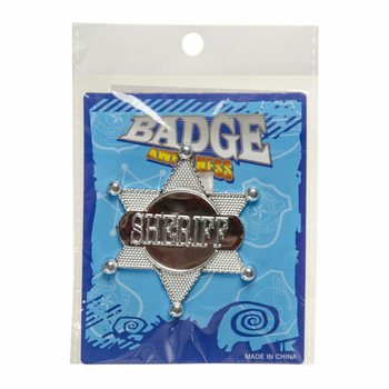 ÉTOILE DE SHÉRIF SUR CARTE (48 pcs)