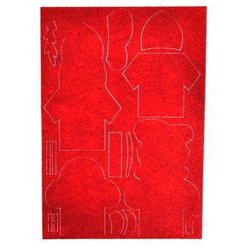 CR&Eacute;EZ VOS PROPRES MARIONNETTES &Agrave; DOIGTS SAINT-NICOLAS (Lot de 6 sets)