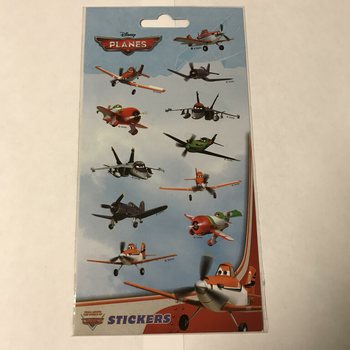 Planche d'autocollants: DISNEY PLANES, Dim. 20 x 10 cm (10 pcs)