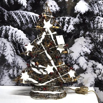 Grand Sapin de No&euml;l D&eacute;coratif Lumineux 50 cm (1 pce)