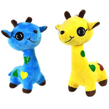 Girafe en peluche avec ventouse 25 cm (12 pi&egrave;ces)