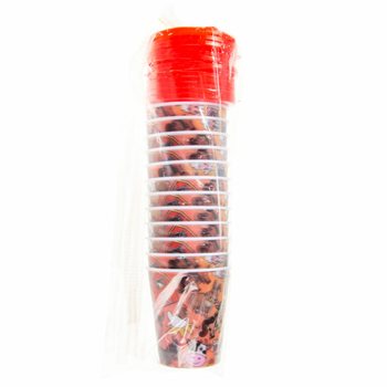 Gobelets Ferme avec Paille (12 pcs.)