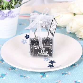 Alliance Cadeau de Mariage en Bo&icirc;te Cadeau (6 pcs)