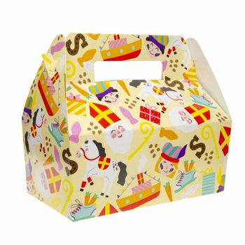 BOÎTE MENU SINTERKLAAS - 22.5 x 12 x 9.5 cm (24 pcs)
