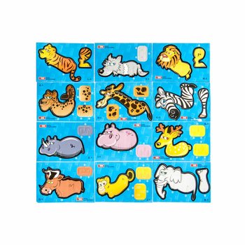 Puzzle 3D Animaux Sauvages (48 pi&egrave;ces)