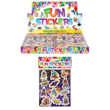 Autocollants Fun – Modèle : Super-Héros (120 pcs)
