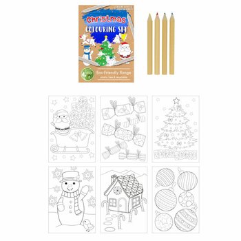 Kit de Dessin de Noël ÉCO-FRIENDLY - Licorne (25 pièces)