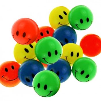 Balles Rebondissantes Colorées 3,8 cm (60 pcs)