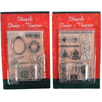 TAMPONS DE NO&Euml;L TRANSPARENTS INTERCHANGEABLES (12 pcs)