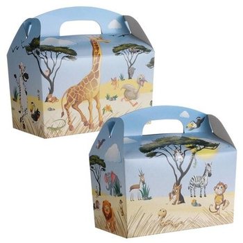 MENUBOX - ANIMAUX DE LA JUNGLE (50 pcs)