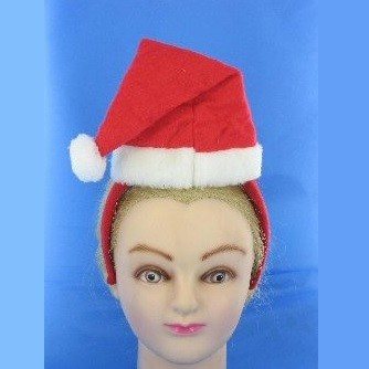 Serre-t&ecirc;te Bonnet de P&egrave;re No&euml;l (12 pcs)