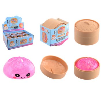 RAGE - Squishy SUGAR EDITION Bun Dumplings PETIT (5.3 x 5.3 x 4.1 cm) Jouet Fidget Viral 2026 (24 pcs)