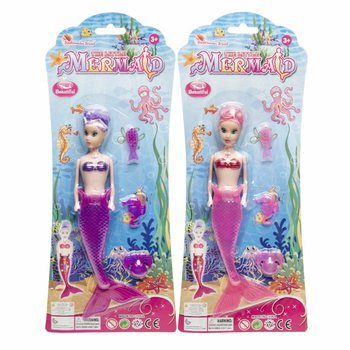 Poupée Sirène sur Carte (lot de 6)