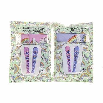 Massue Licorne Auto-Gonflable - 49x13cm - Pr&eacute;sentoir (48 pcs)
