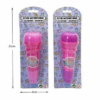 Micro &Eacute;cho Rose pour Filles sur Carte (12 pcs)