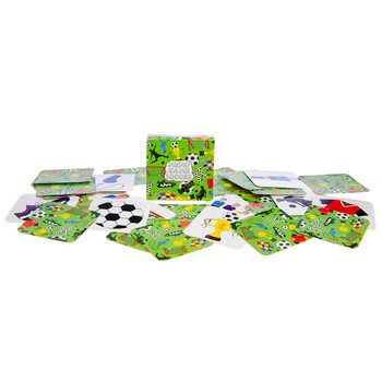 PETITS JEUX DE M&Eacute;MOIRE - MOD&Egrave;LE : FOOTBALLEURS - EN PR&Eacute;SENTOIR (60 pcs)