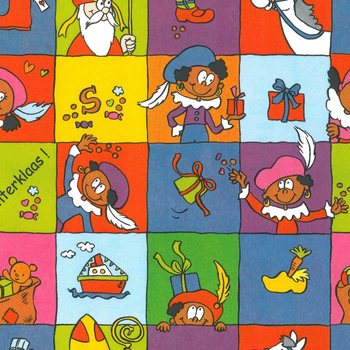 *** DERNIÈRES CHANCES *** MÉGA ROULEAU PAPIER CADEAU SAINT NICOLAS 250 MÈTRES !!!