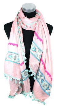 Écharpe Luxe Style Ibiza Rose (1 pce)