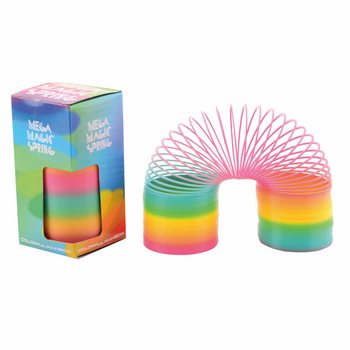 Ressort Magique Arc-en-Ciel XL - Grand Ressort Ondulateur en Bo&icirc;te (6 pcs)